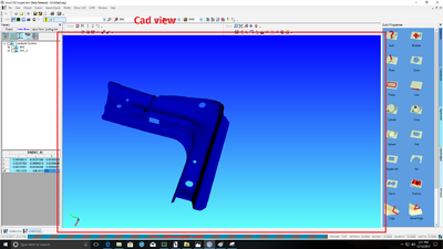 Position of The CAD View in ARCO